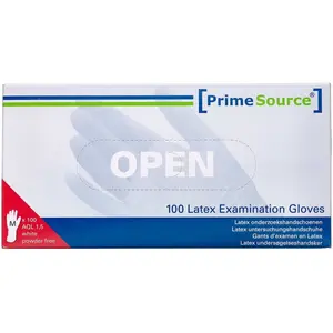 PrimeSource Latex Handsker u/pudder (M)