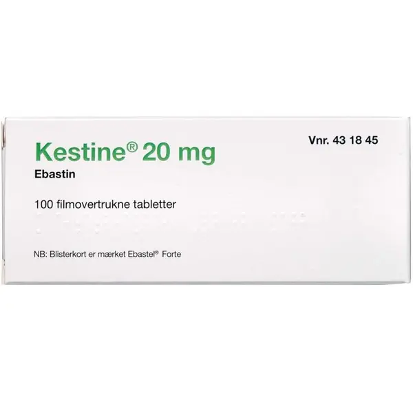 Kestine 20 mg (2C4) 100 stk