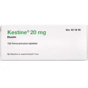 Kestine 20 mg (2C4) 100 stk