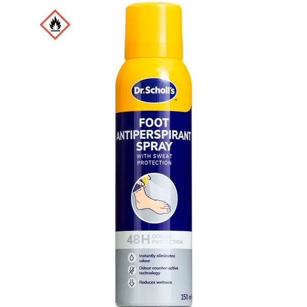 Sholl Fresh Step Antiperspirant Deodorant Spray