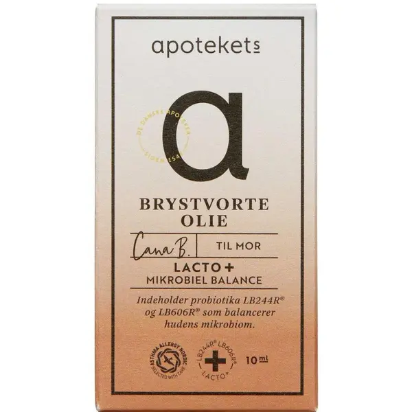Apotekets & Cana Brystvorteolie Lacto+