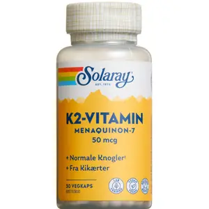 Solaray K2-vitamin Kapsler