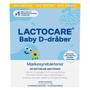 Lactocare BABY Dråber (2 x 9 ml)