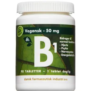 Vitamin B1 Vegansk