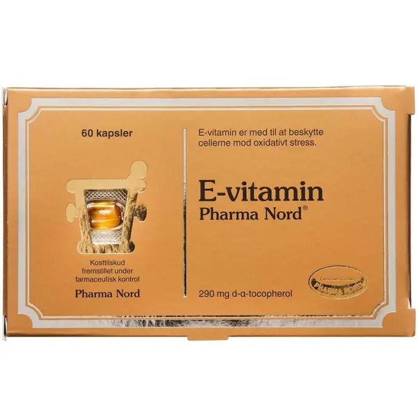 E-vitamin Kapsler (60 stk.)
