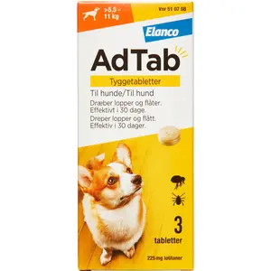 AdTab til hunde >5.5-11 kg 225