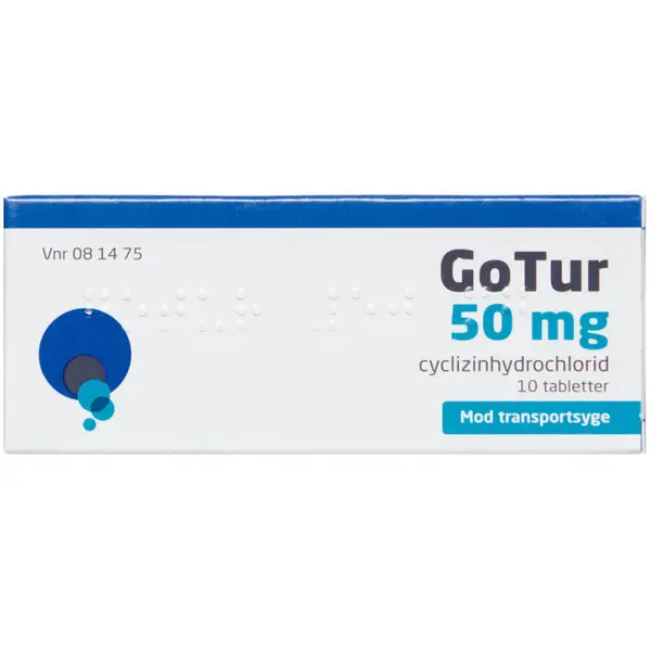 GoTur 50 mg 10 stk