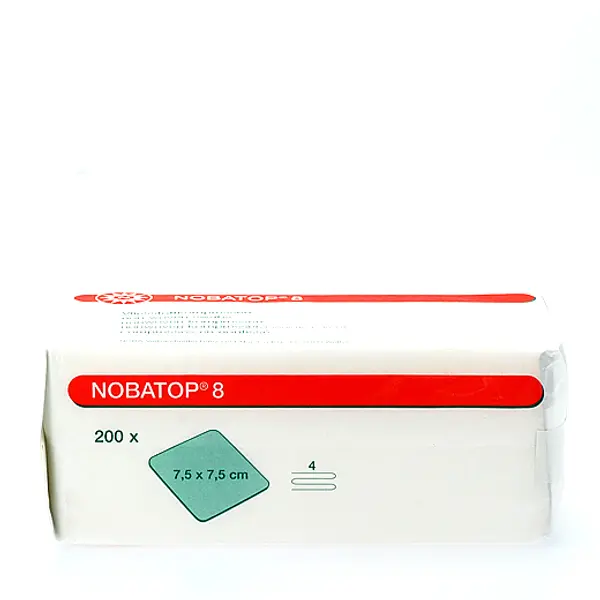 Nobatop 8 Gazeswaps (7,5x7,5 cm) 200 stk