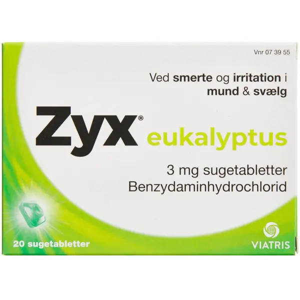 Zyx eukalyptus 3 mg