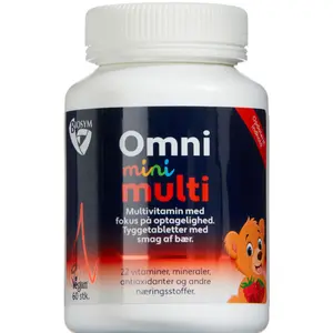 Biosym OmniMINI Multi Tyggetabletter (80 stk.)