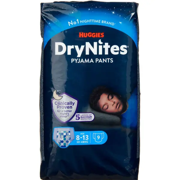 DryNites Pyjama Pants (dreng 8-15år)