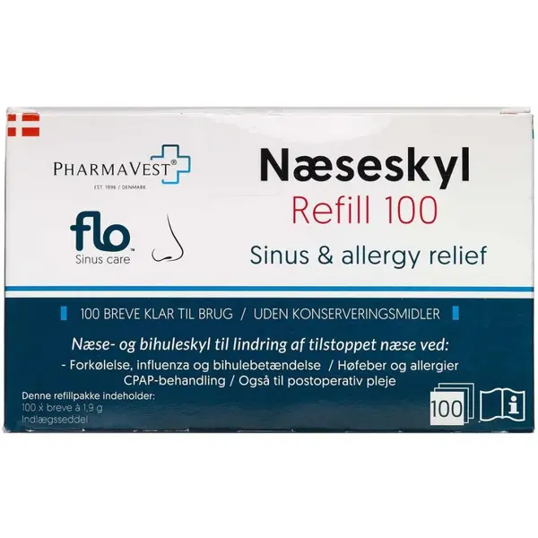 FLO Næseskyl Refill (100 stk)