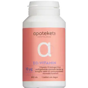 Apotekets D3 Vitamin 10 ug