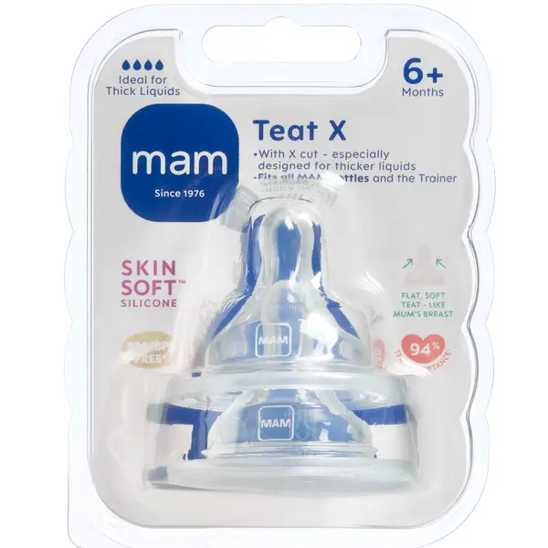 MAM Silk Teat Flaskesut (str. X til vælling)
