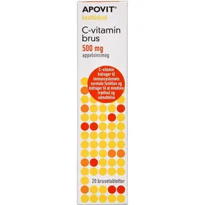 Apovit C-vitamin brus (appelsin)