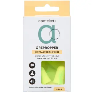 Apotekets Øreprop Ekstra Lyddæ