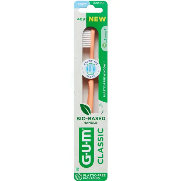 Gum 409 tandbørste, Soft