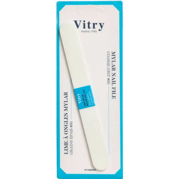 Vitry Mylar Neglefil 80 Hvid