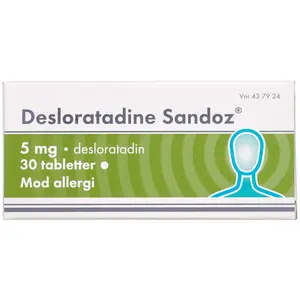 Desloratadine "Sandoz" 5 mg 30 stk