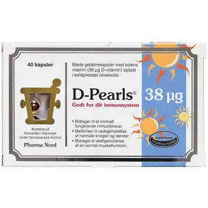 D-Pearls kapsler (40 stk.)