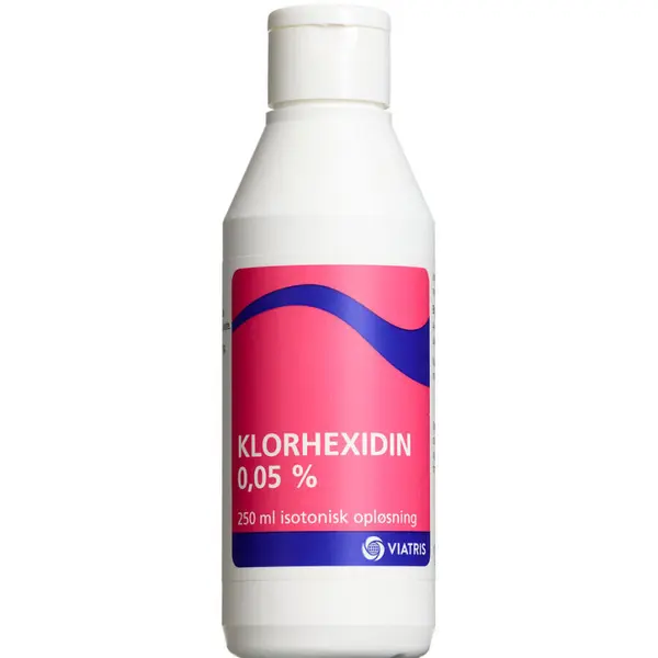 Klorhexidin Medic opløsning 0,05 % (250 ml)