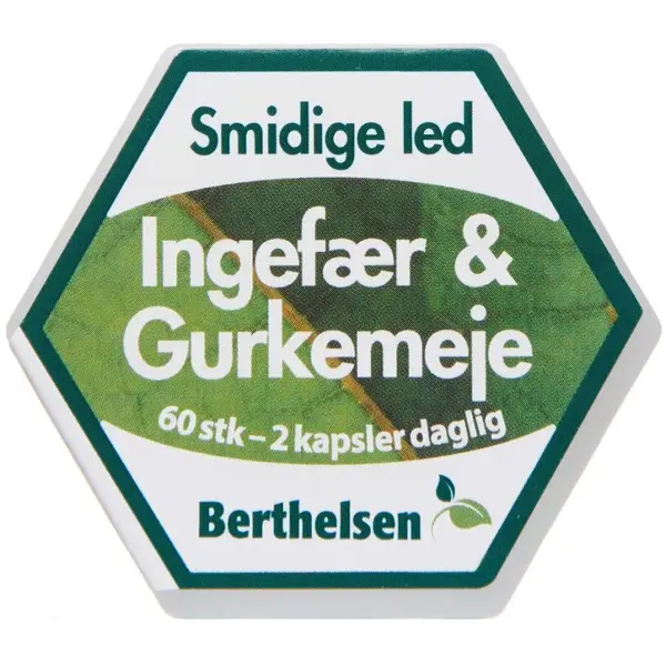 Berthelsen Ingefær & Gurkemeje