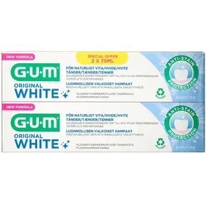 GUM ORIGINAL WHITE Tandpasta 2