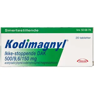 Kodimagnyl Ikke-stoppende "DAK 20 stk