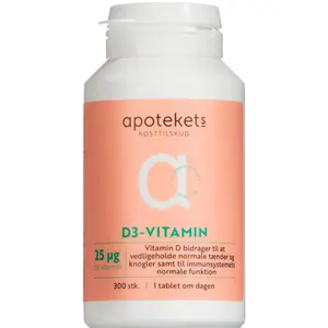 Apotekets D3-vitaminer 25ug