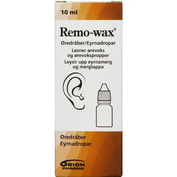 Remo-wax Øredråber