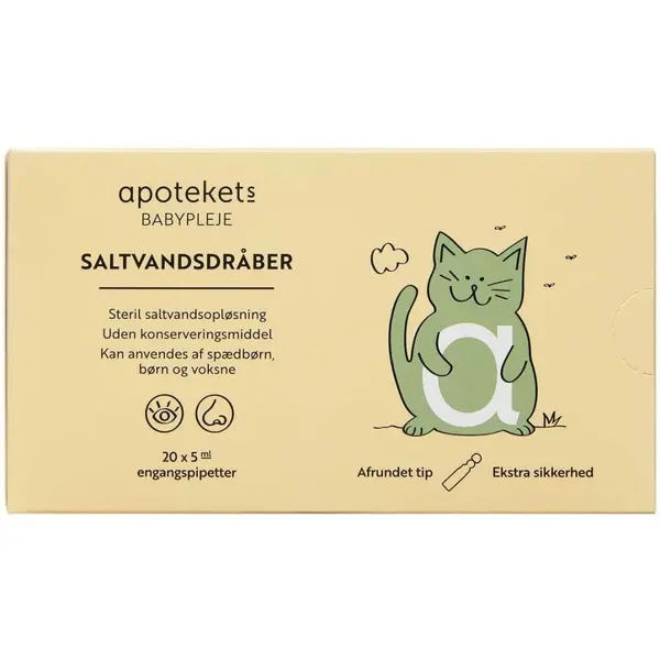 Apotekets Baby Saltvandsdråber