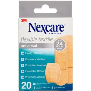 Nexcare Flexible Textile Plaster (3 str. 10 stk)