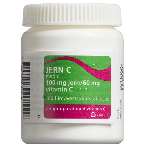 Jern C tabletter (100 stk)
