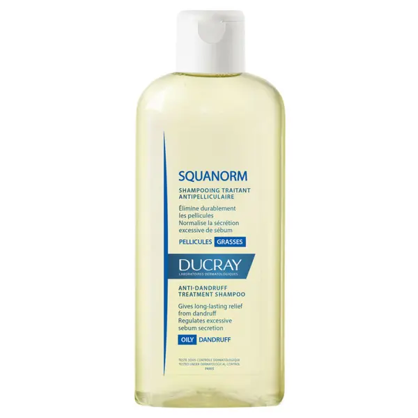 Ducray Squanorm Shampoo (fedtede skæl)
