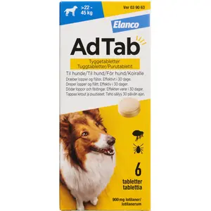 AdTab til hunde >22-45 kg 900