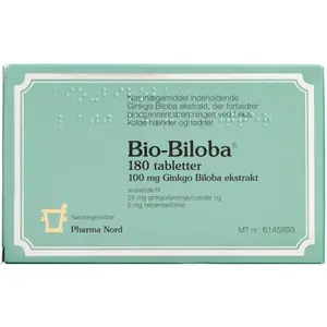Bio-Biloba tabletter 180 stk