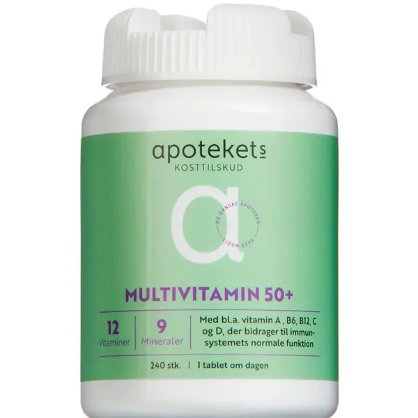 Apotekets Multivitamin 50+