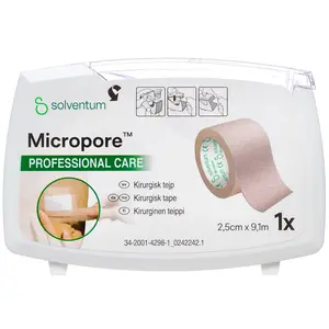 Micropore lysebrun med disp