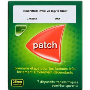 Nicorette Invisi 25 mg/16 time