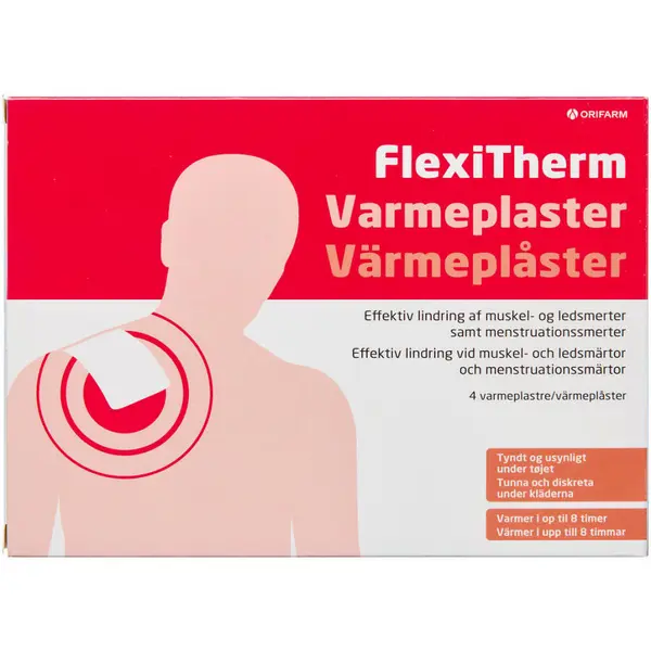 Flexitherm Varmeplaster 4 stk.
