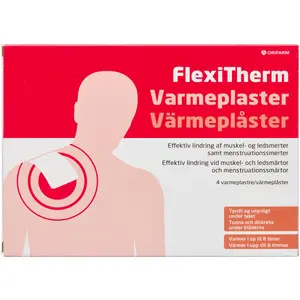 Flexitherm Varmeplaster 4 stk.