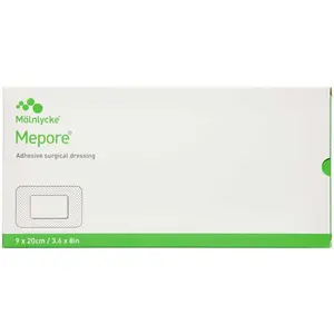 Mepore Forbinding (9 x 20 cm) 5 stk.