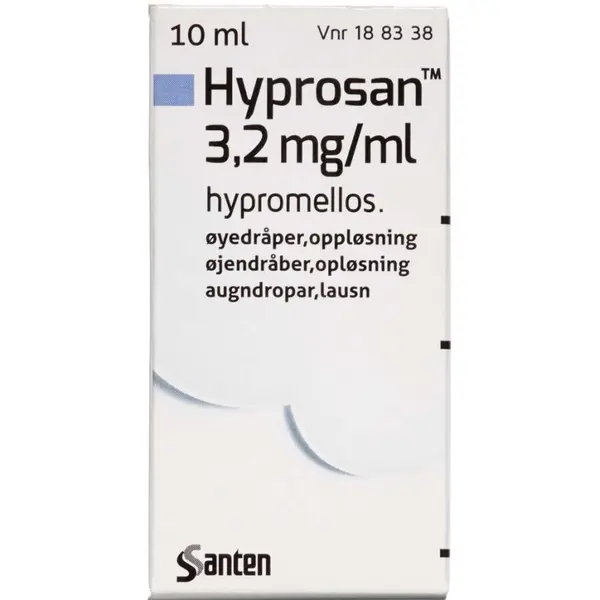 Hyprosan 10 ml øjendråber