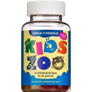 Kids Zoo Omega-3 Fiskeolie Gelé fisk