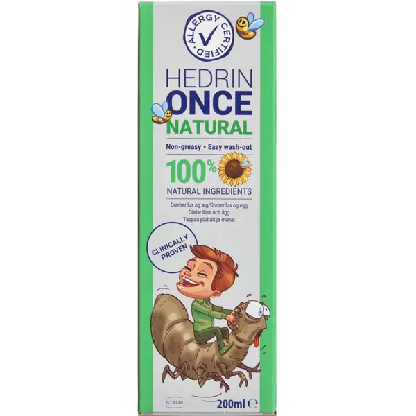 Hedrin ONCE Natural 200 ml