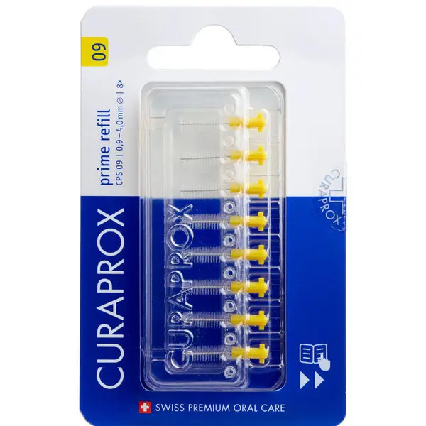 Curaprox 09 Prime refill gul
