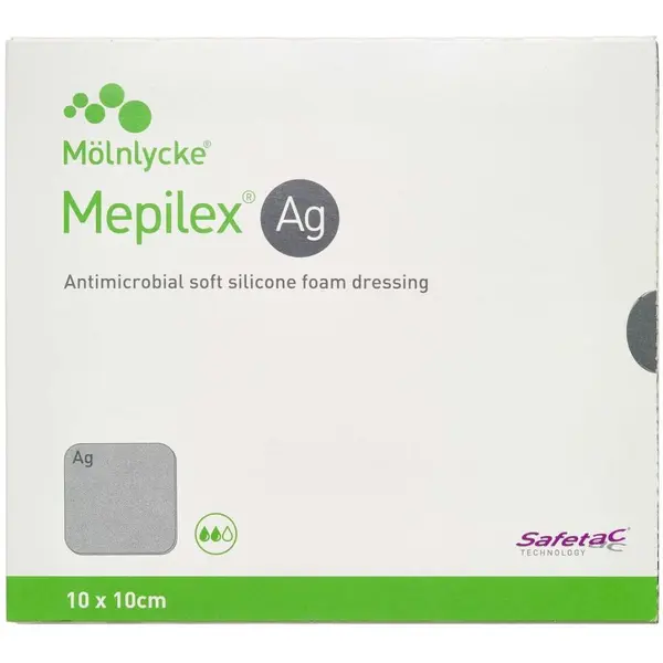 Mepilex Ag Sølv silikone-skumbandage