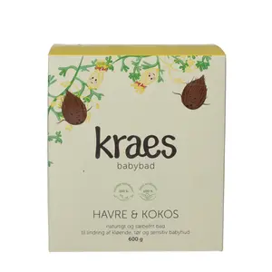 KRAES Babybad Havre & Kokos (600 g)