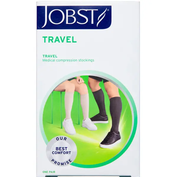 Jobst Travel Socks (Sort/L)