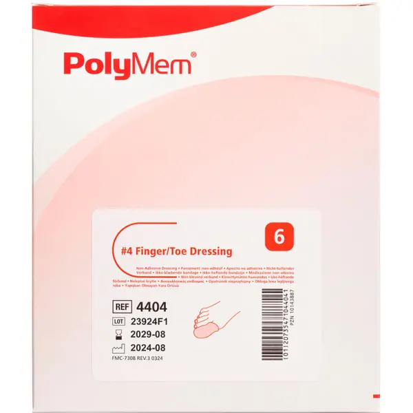 PolyMem Finger/Tå Skumbandage (XL - 4)